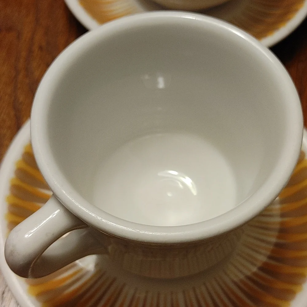 Rare MCM Paul McCobb Jackson China Restaurant Ware Coffee Cup & Saucer